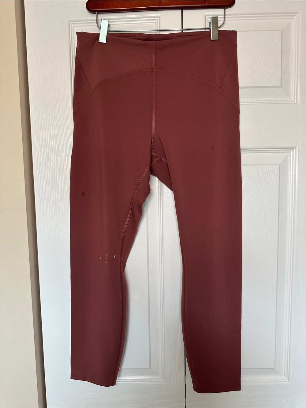 lululemon athletica Burgundy High-Waist Leggings